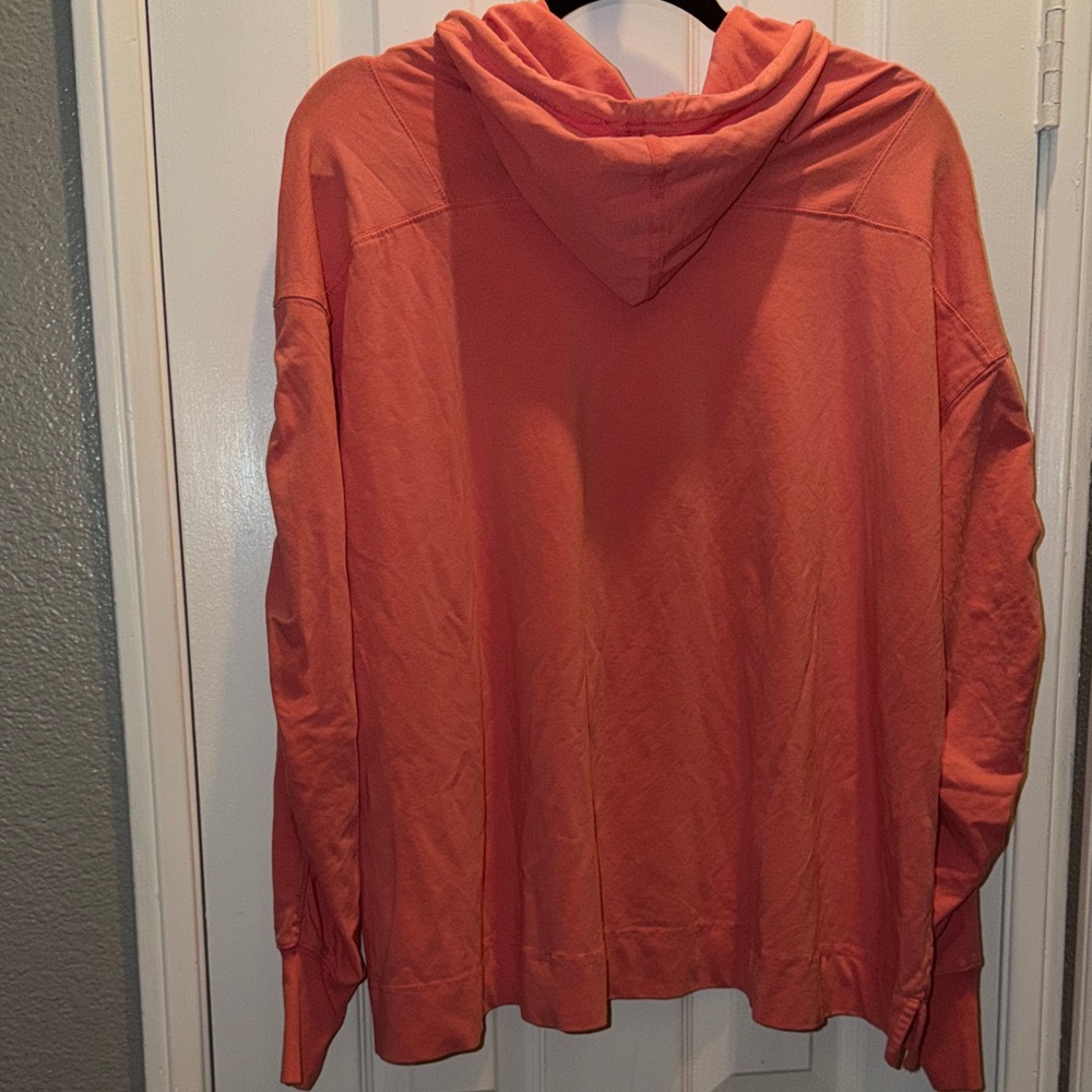 NWT FP Movement by Free People Hot Shot Oversized Hoodie in Hibiscus - Picture 5 of 9